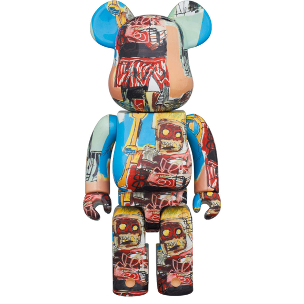 100% + 400% Jean-Michel Basquiat #6 Be@rbrick (Set)