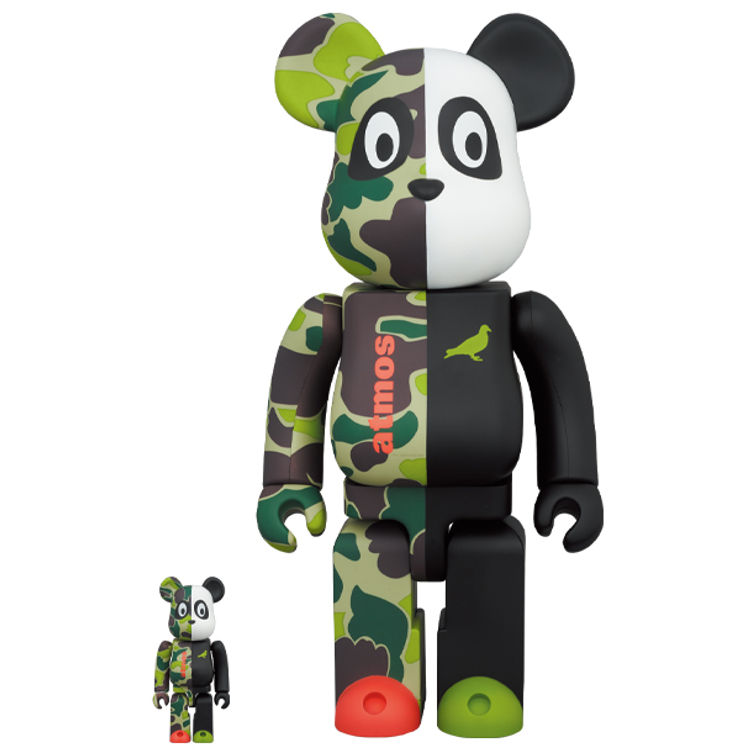 100% + 400% Atmox x Staple #3 Be@rbrick (Set) by Atmos