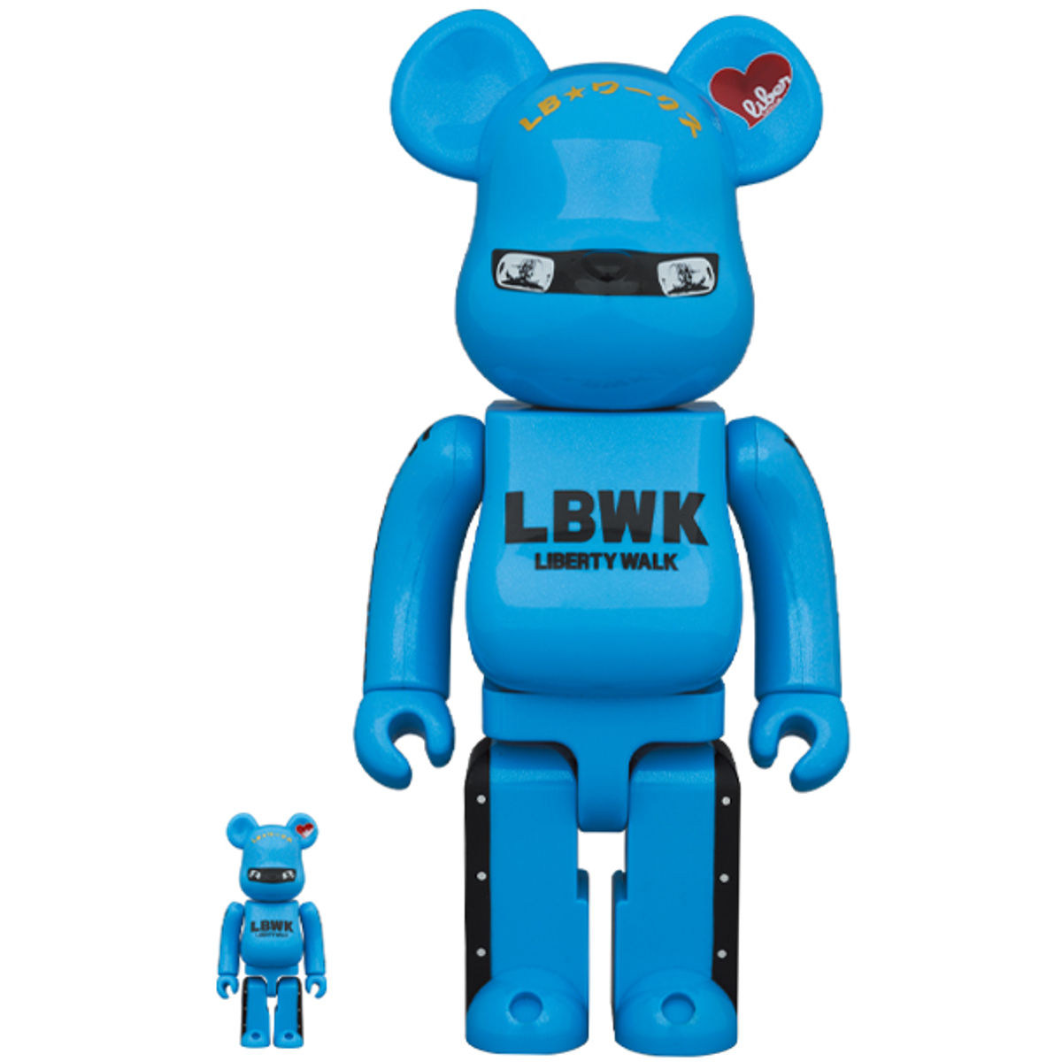 100% + 400% リバケンくん Be@rbrick (Set)