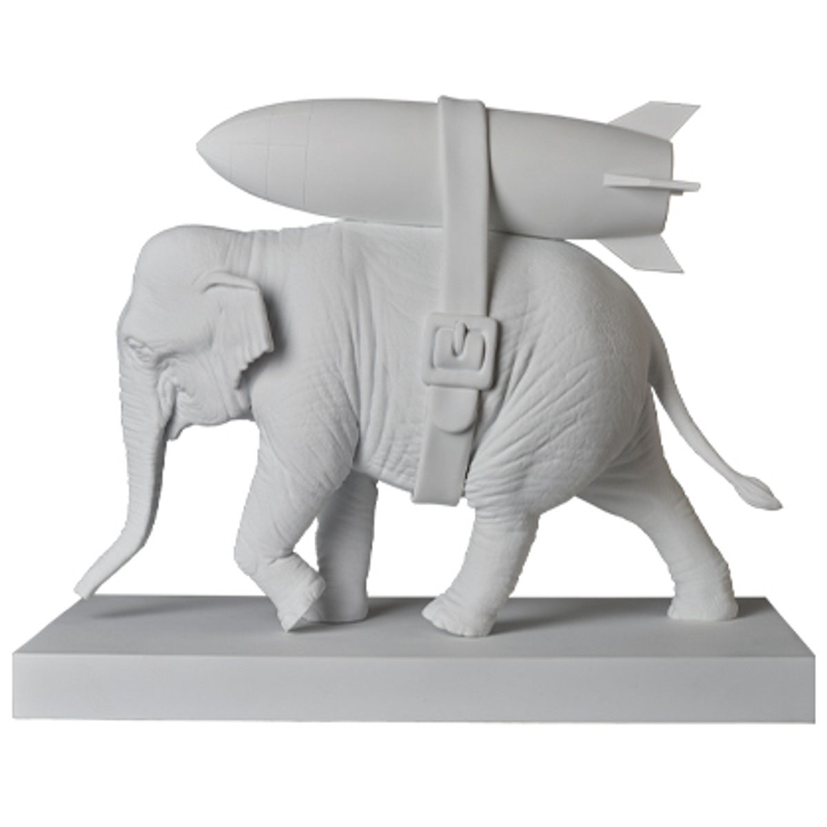 White Elephant with Bomb