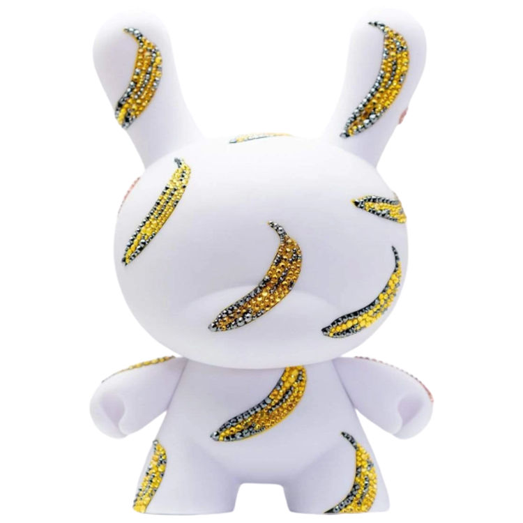 8" Crystal Banana Masterpiece Dunny by Andy Warhol