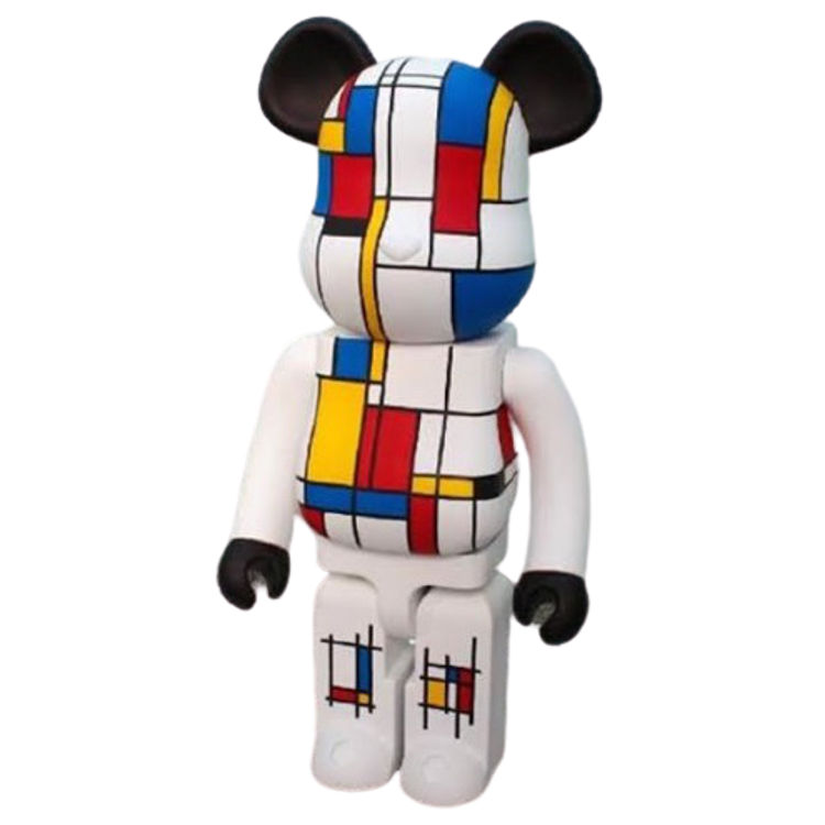 400% Mondrian Be@rbrick by WuzOne