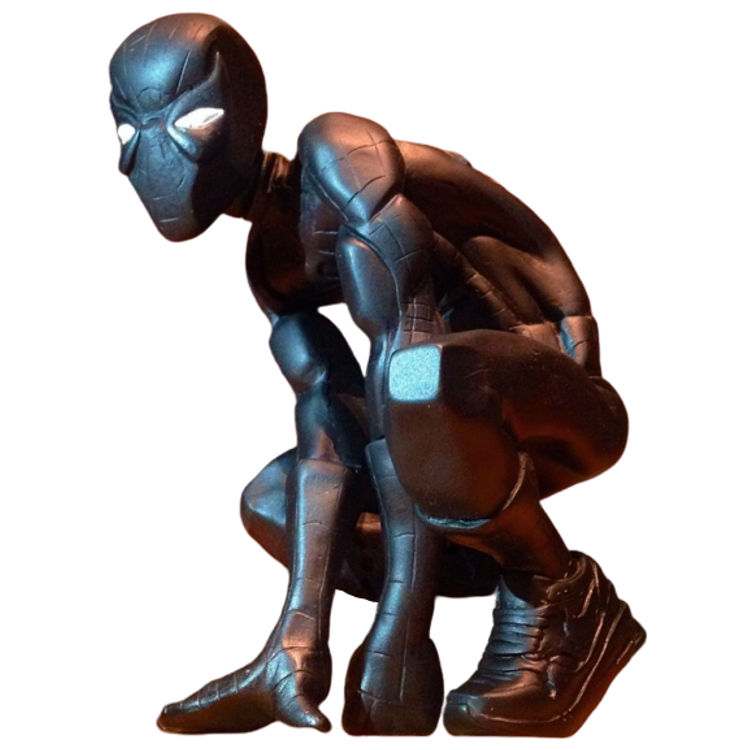 Black Suit Spidey by Chappell