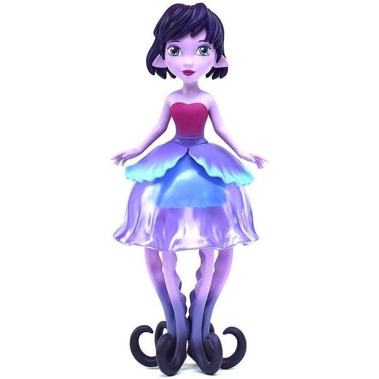 Midnight Ellie the Jellyfish Princess by MJ Hsu