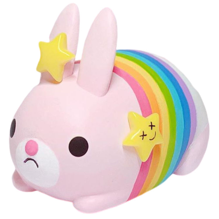 Rainbow Baby Bunny (BTS '19) by Bonnie Wang
