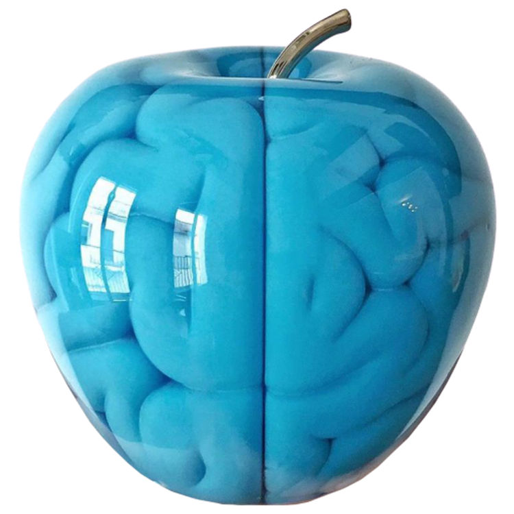 Blue Forbidden Brain by Emilio Garcia