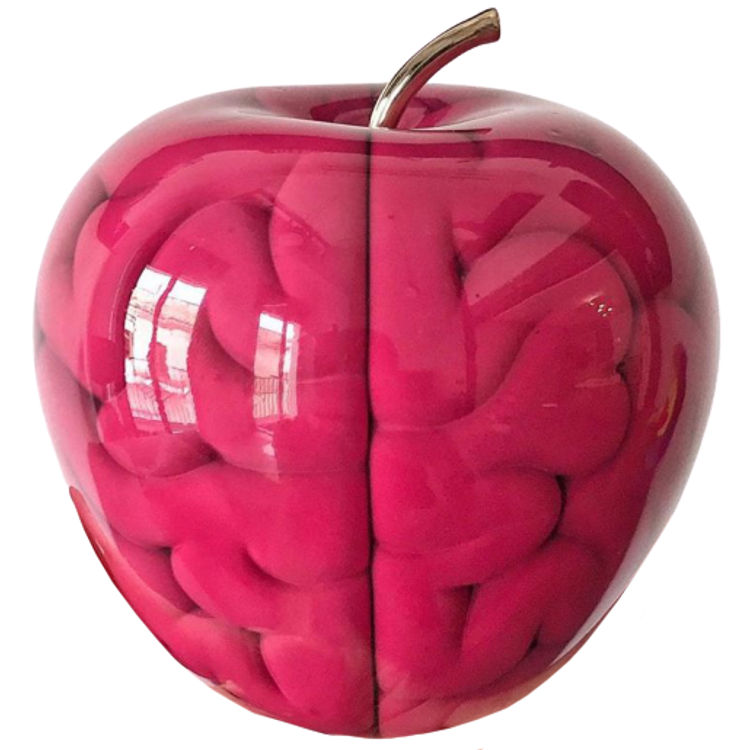 Pink Forbidden Brain by Emilio Garcia