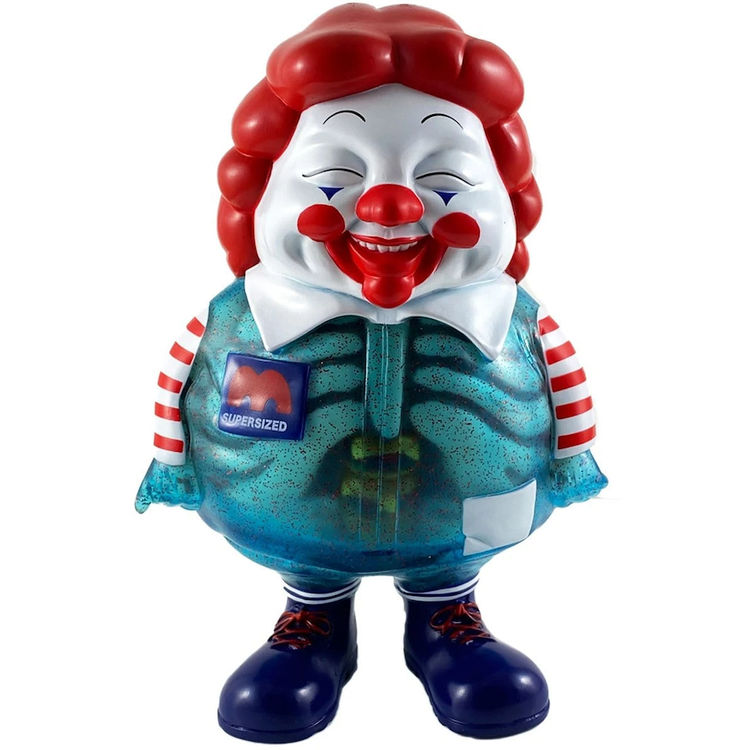 Blue Burgers MC Supersized XRay by Ron English
