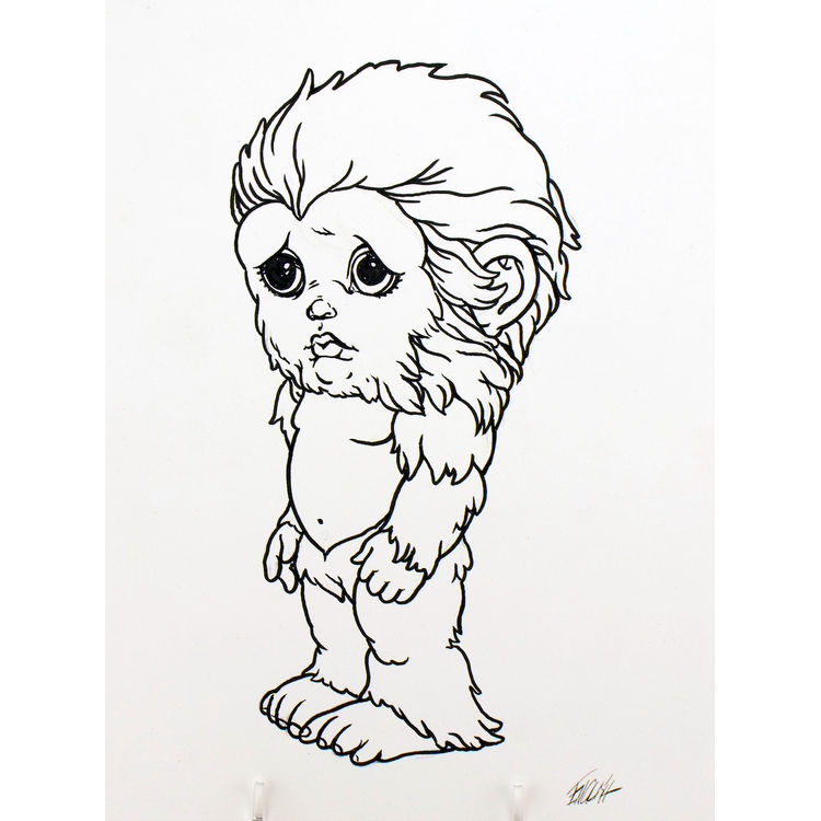 Lil Bigfoot by Ron English