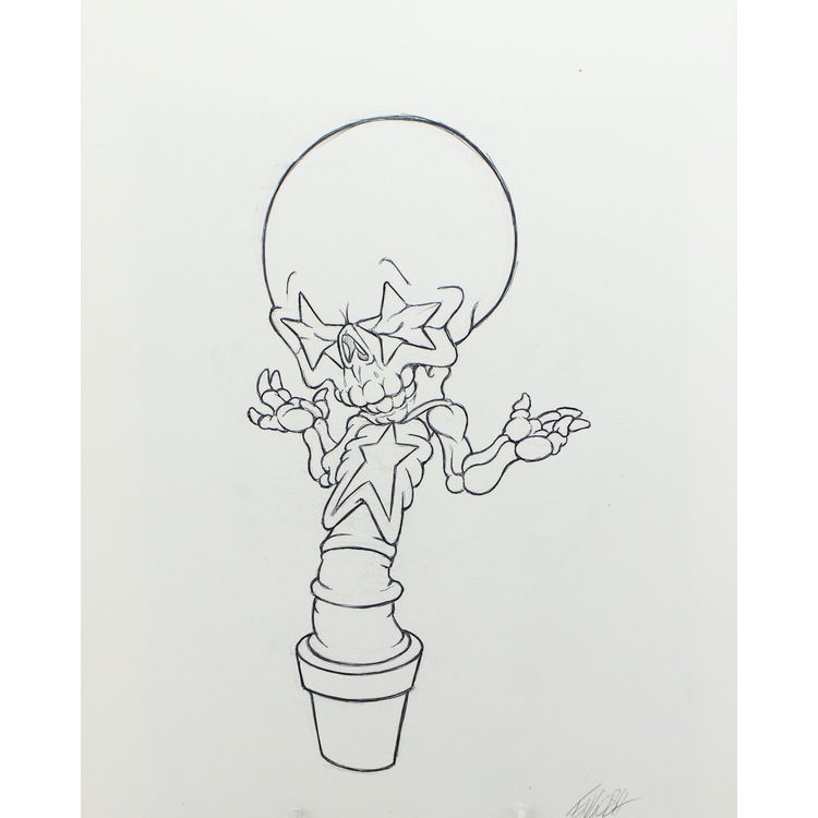 Starskull Flower by Ron English