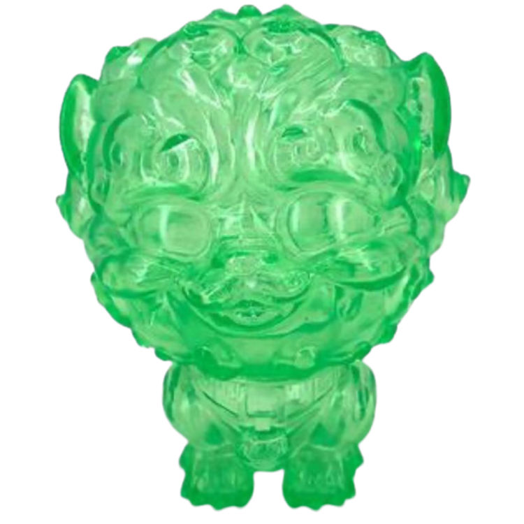 Clear Green Shi-Shi the Tiny Guardian by Klim Kozinevich