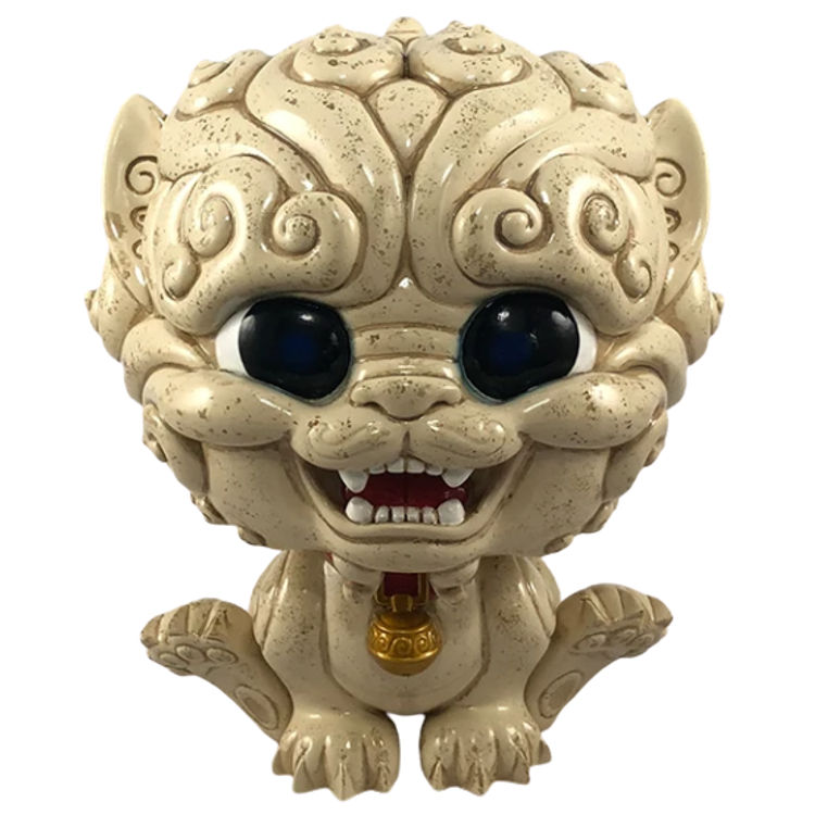6" Stone Shi-Shi the Tiny Guardian by Klim Kozinevich