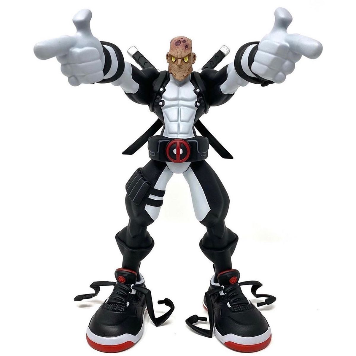 X-Force Bred Jordan 4’s Retro BRED x Unmasked DP