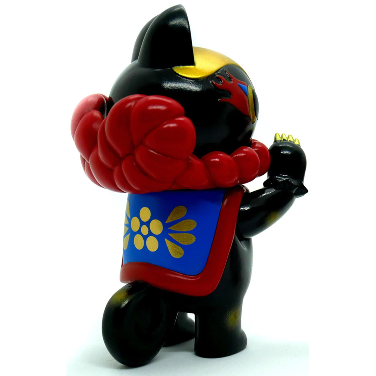 4" Black & Blue Inu-Harigon