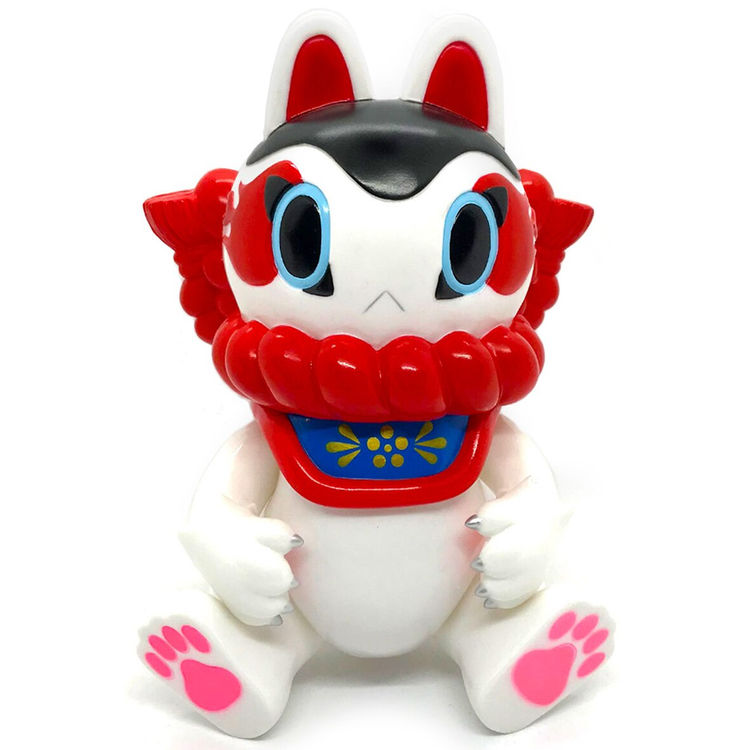 White Inu-Harigon Kotobuki by Teresa Chiba