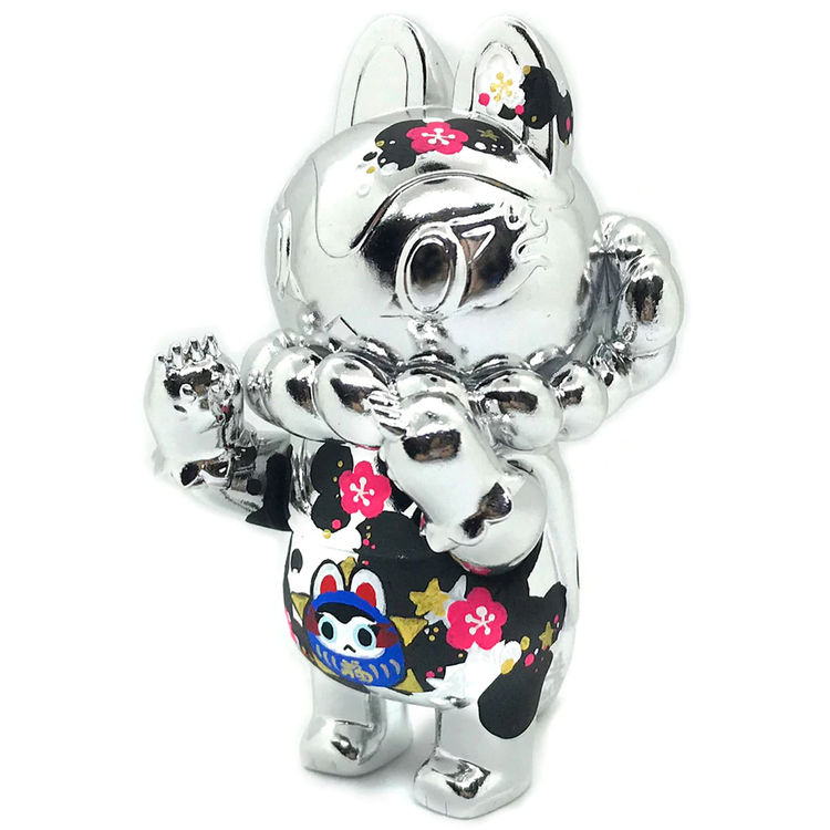 Silver Plated Inu-Harigon by Teresa Chiba