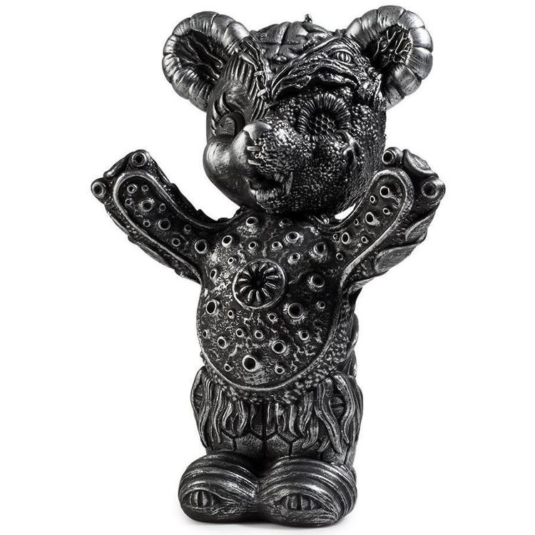 Silver Free Hugs (Kidrobot Exclusive) by Frank Kozik