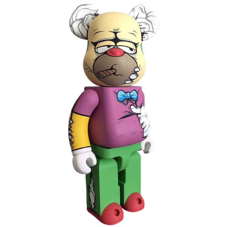 400% Deconstructed Krusty by Dhani Barragán