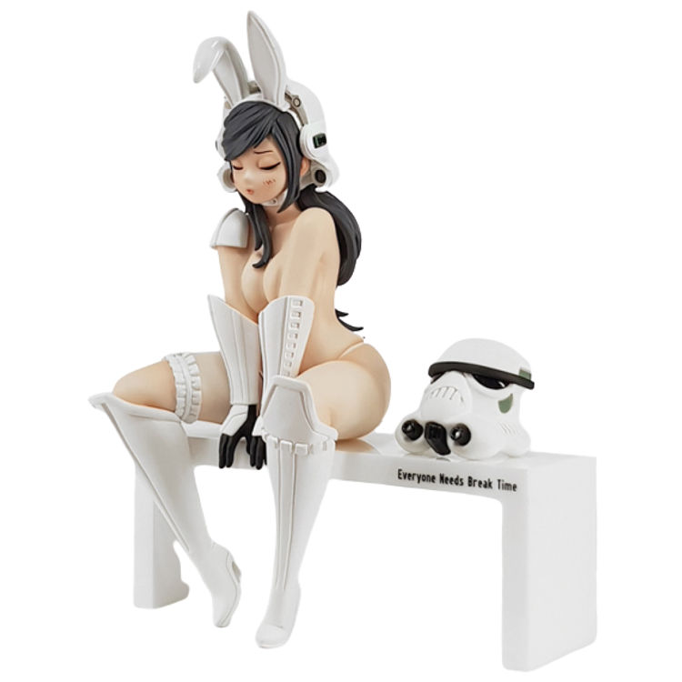 Pure White rabbiTTrooper ENBT by SIMA