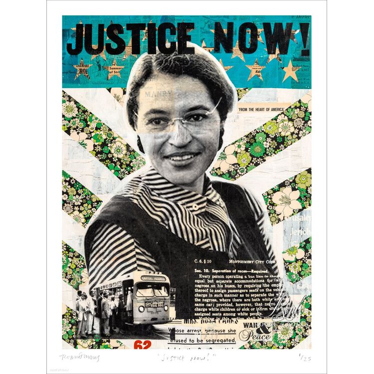 Justice Now! - Rosa Parks by Robert Mars