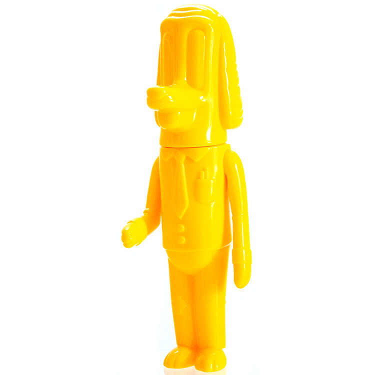 Yellow Work Dog by Vincent Scala
