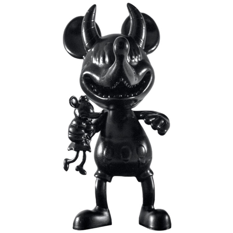 Black Mickey Monster by Vincent Scala