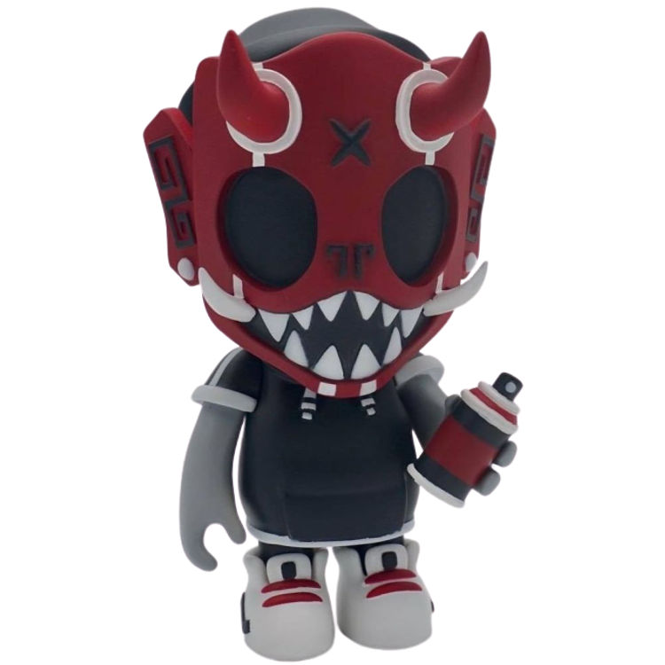 Puck - Little Painter OG Red by Chris Dokebi