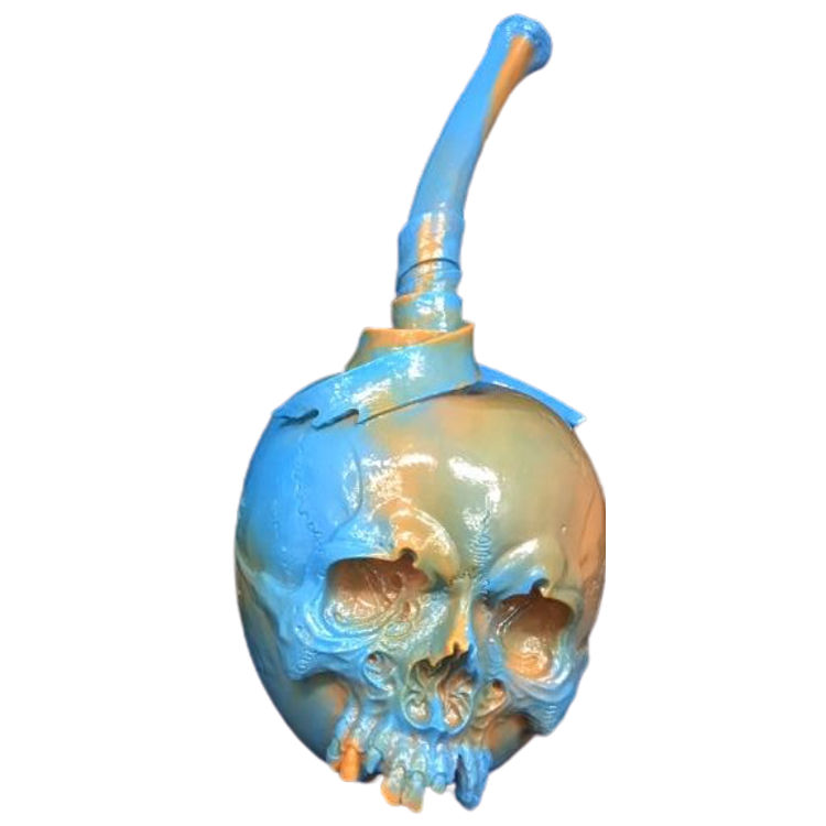 SOUR (The Scourge of SnotBlower) - marbled (yellow/blue) by Pushead (Brian Schroeder)