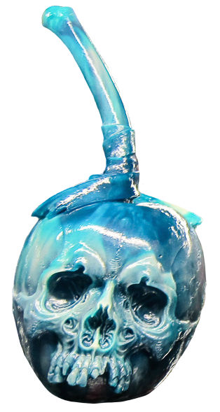 SOUR (The Scourge of SnotBlower) - marbled (white/blue) created by