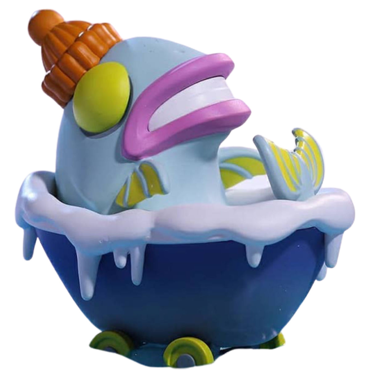 Sub-Zero! : Fish 'can't feel my fins'