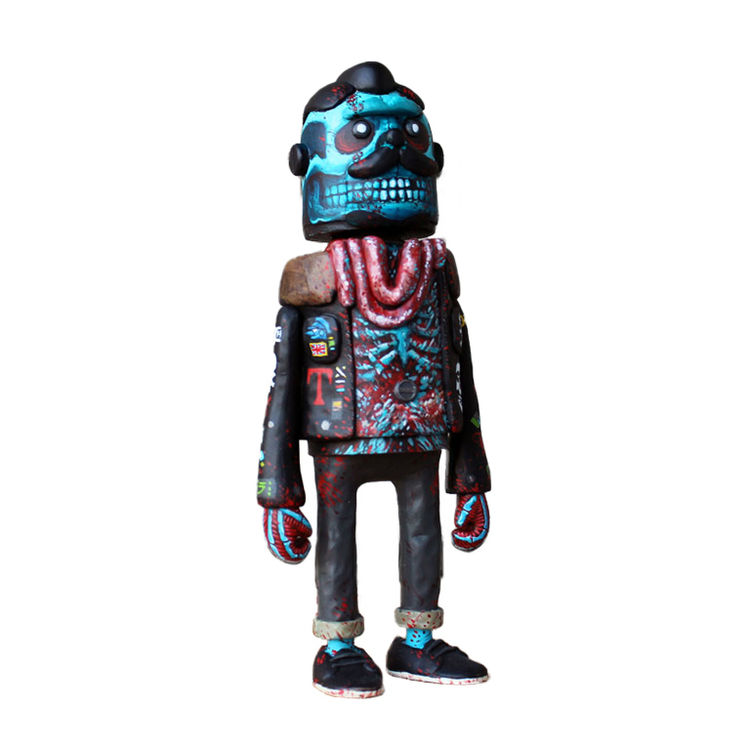 Heavy Metal Norton the Zombie Rocker by Toy Terror (Rich Sheehan)
