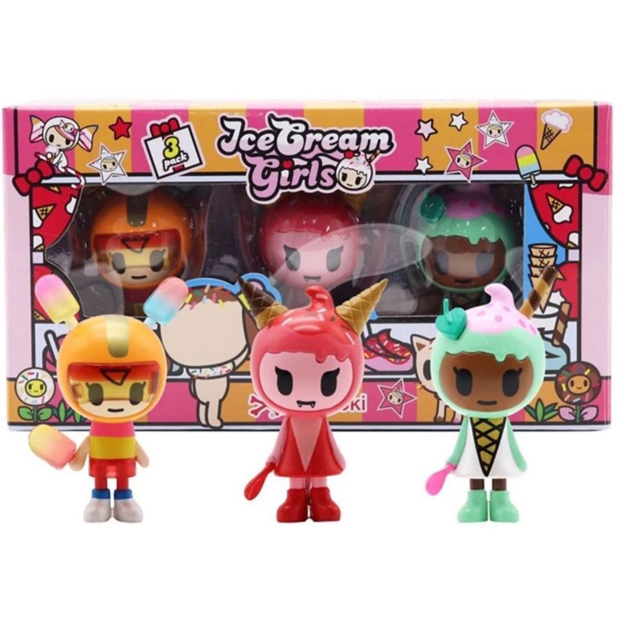Ice Cream Girls (3 Pack)