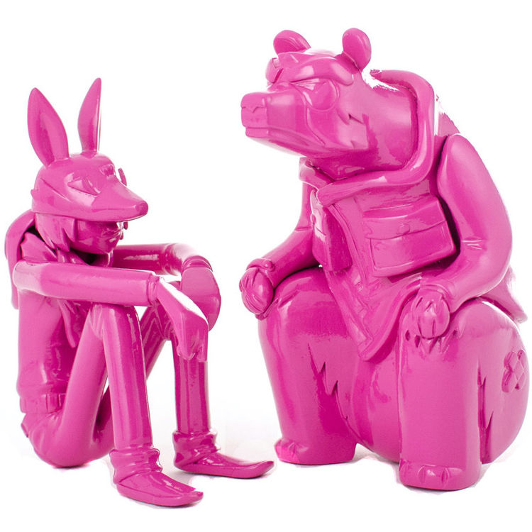 Pink Foxy & Xin by Wetworks (Carlo Cacho)