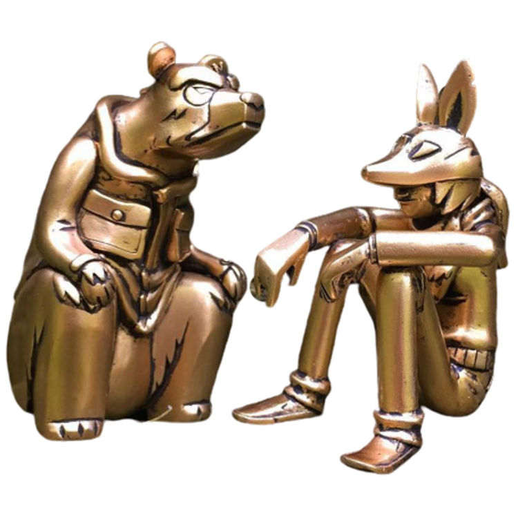 Gold Foxy & Xin by Wetworks (Carlo Cacho)