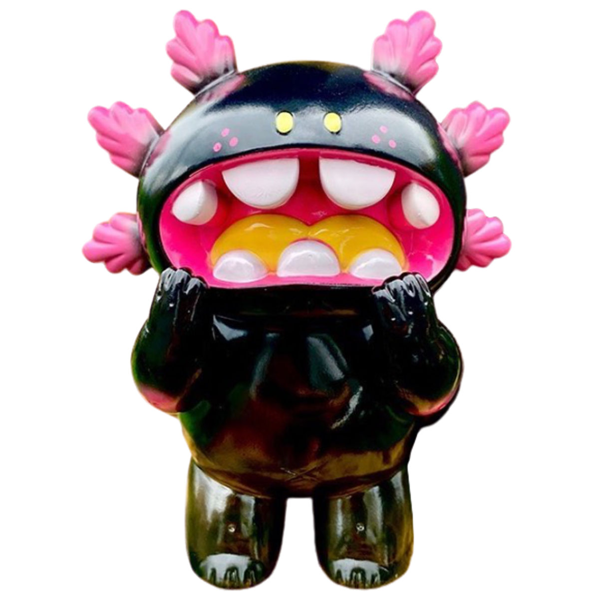 Black & Pink 6feet Axolotl Macaroni