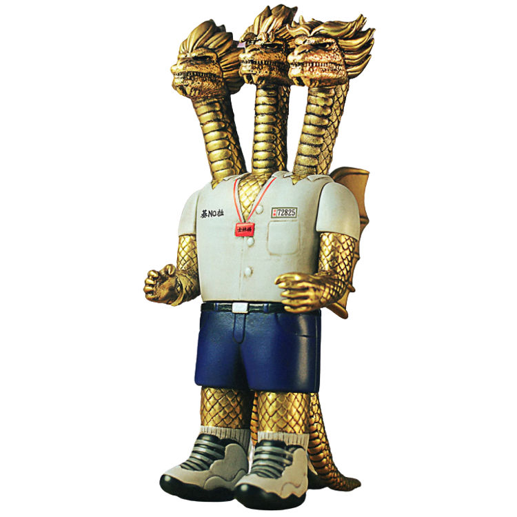 Ghinorah : Childhood Kaiju Figure by Noger Chen