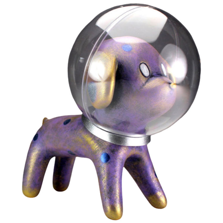 Blue-spotted Space Dog by Steve Ferrera