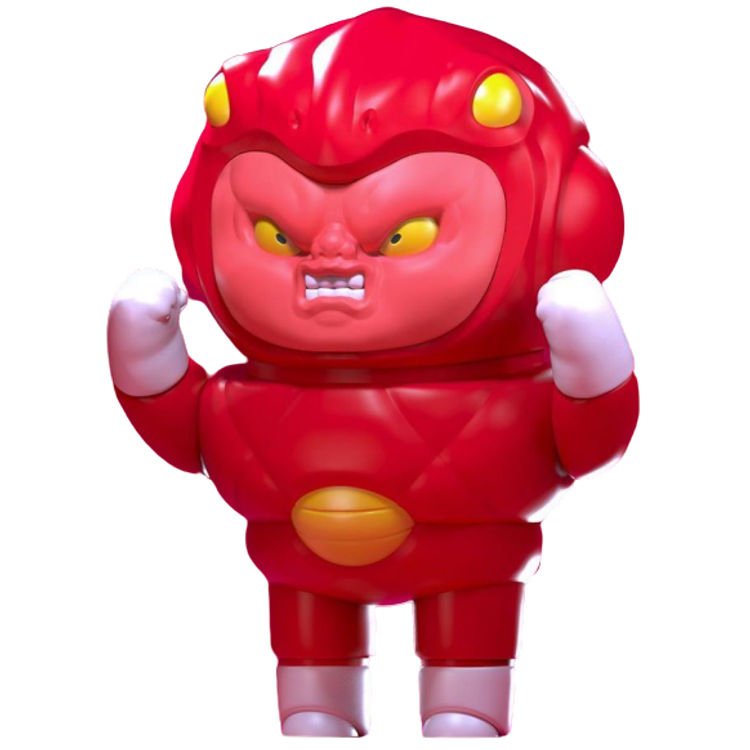 Red Monster Tobi by Kelvin Wang