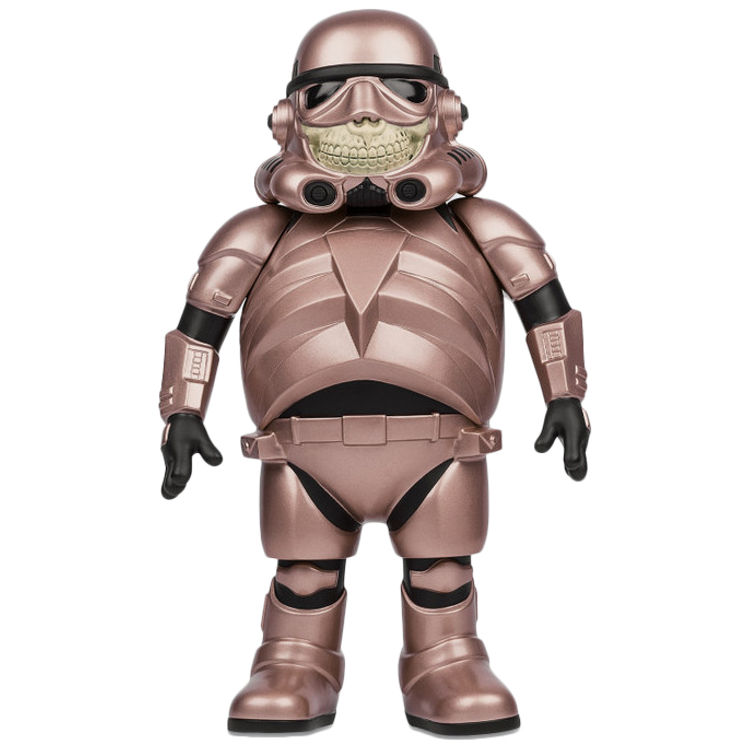 Rose Gold Police Grin (Bone Grin) by Ron English