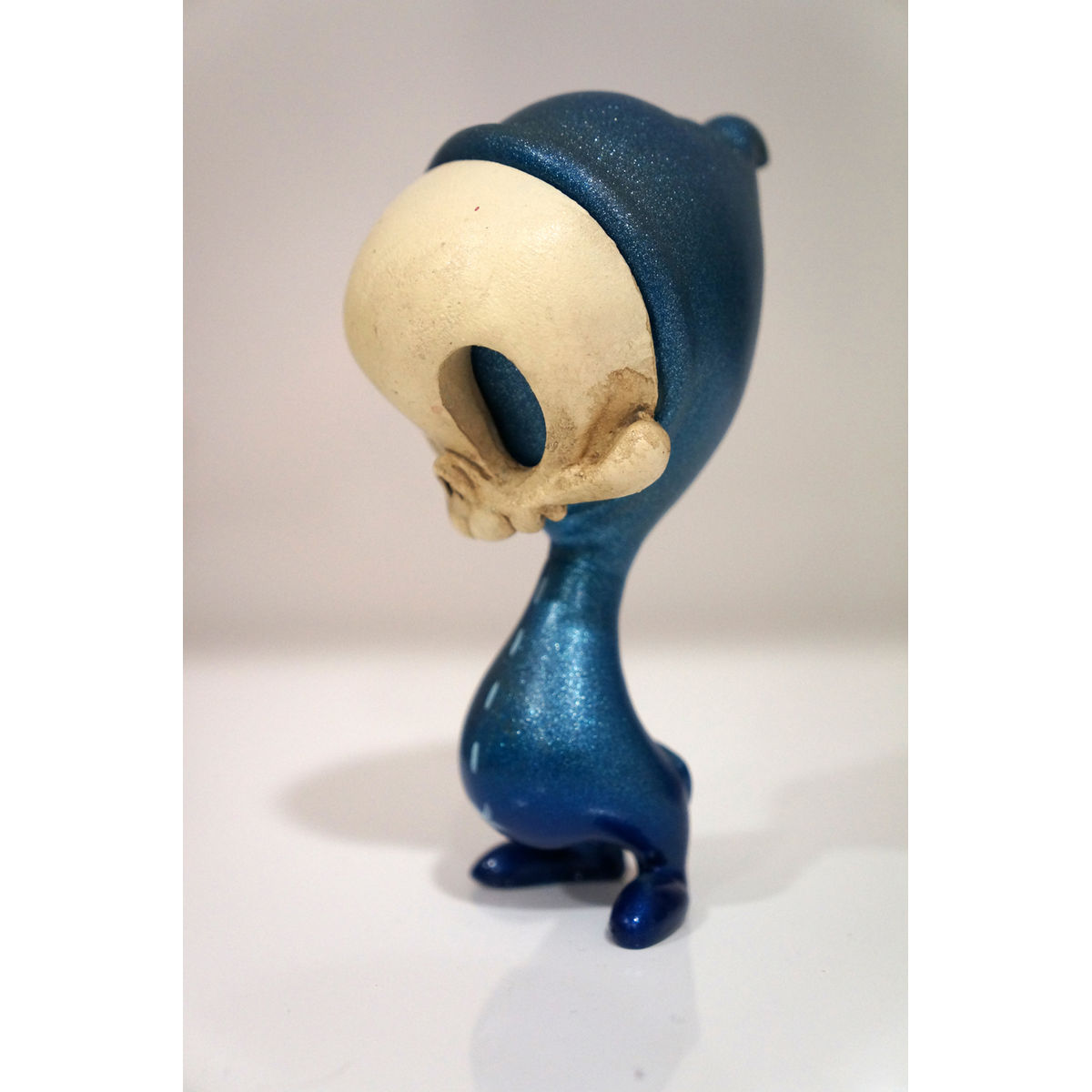 Metallic Blue Skelve
