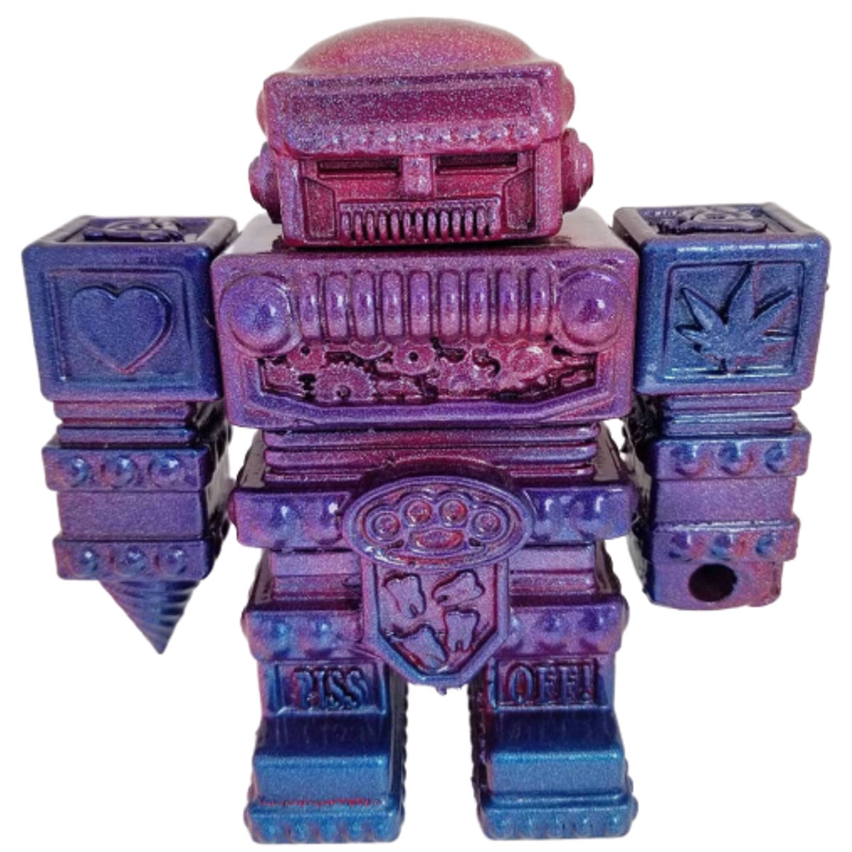 Pink, Blue, & Purple Glitter Bruiser