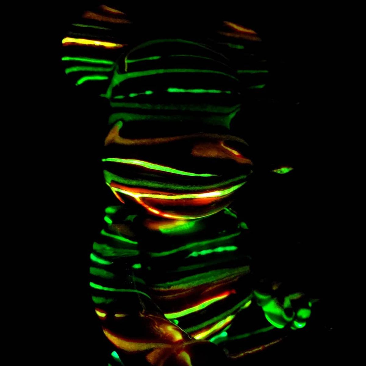 400% Frosty Blown Away Bearbrick