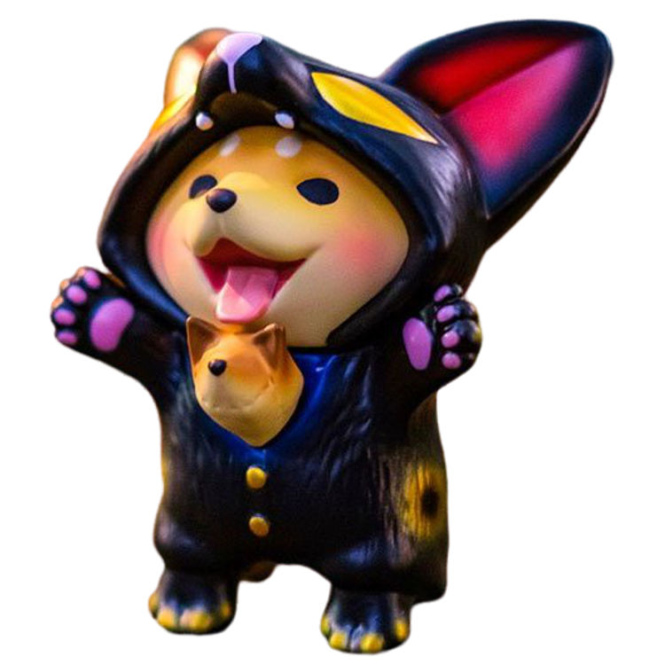 Black Maneki Baby Dou Dou RUYH by Dog Together Studio
