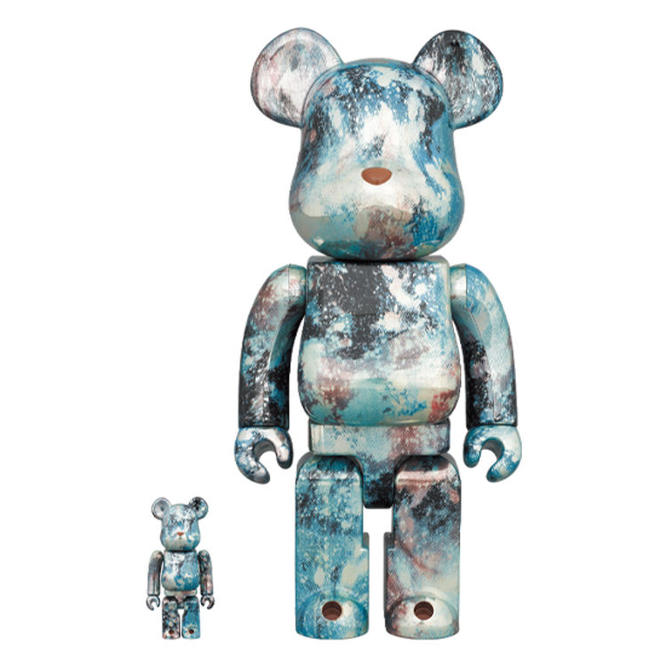 100% + 400% Pushead #5 Bearbrick (Set) by Pushead (Brian Schroeder)