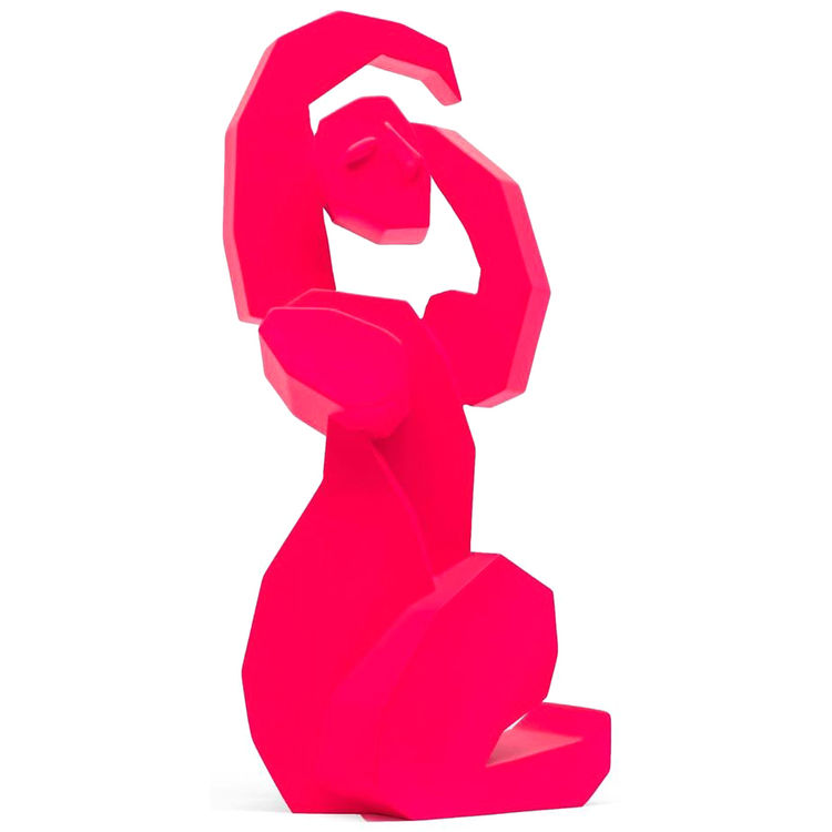 Pink Standing Bather by Jonathan Chapline
