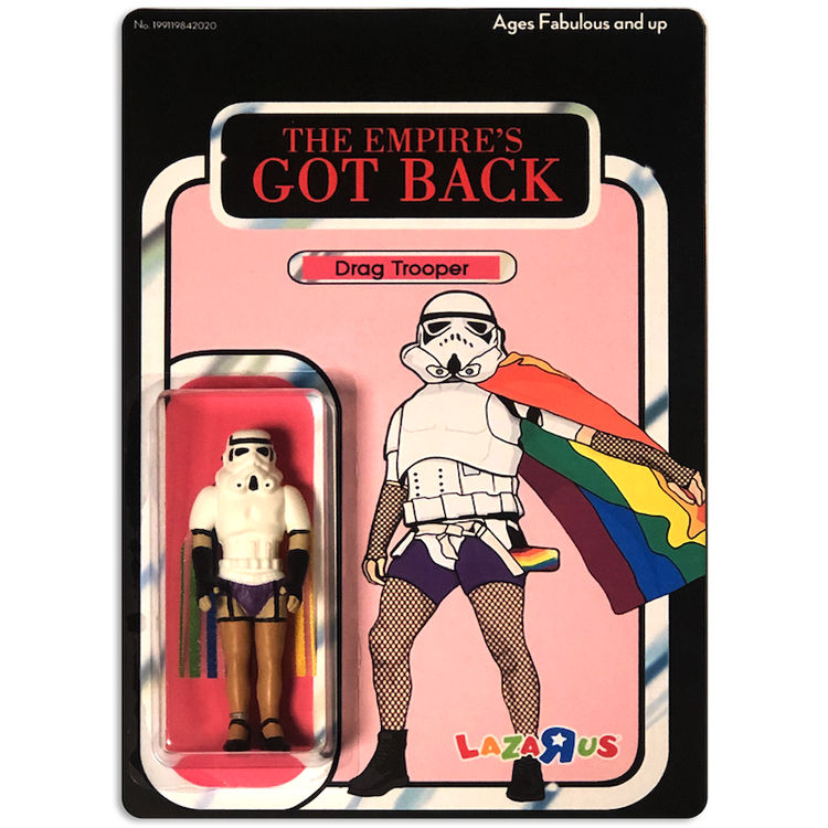 The Empire's Got Back: Drag Trooper by Irishmofo (Lazarus Toys)