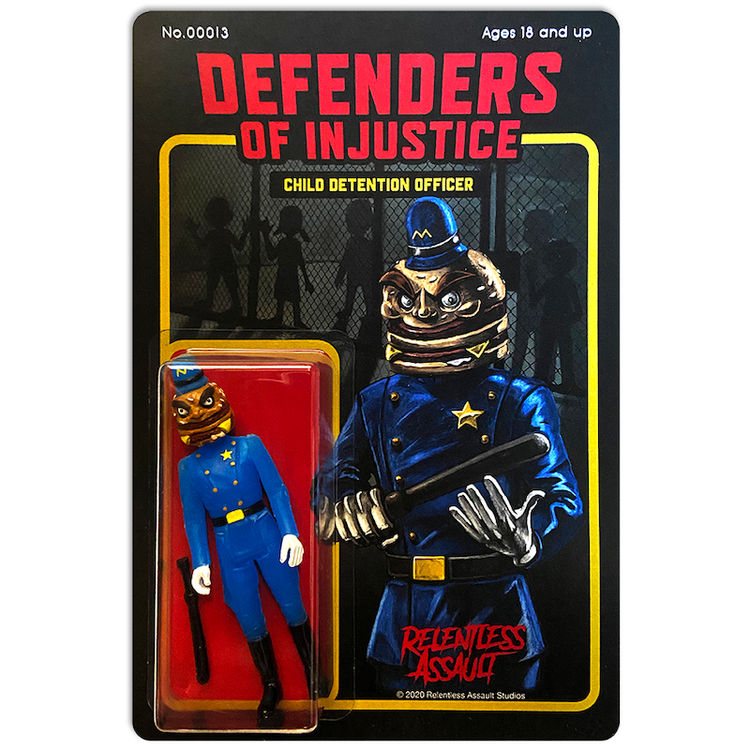 GID Blue Child Detention Officer : Defends of Injustice by Seth Relentless