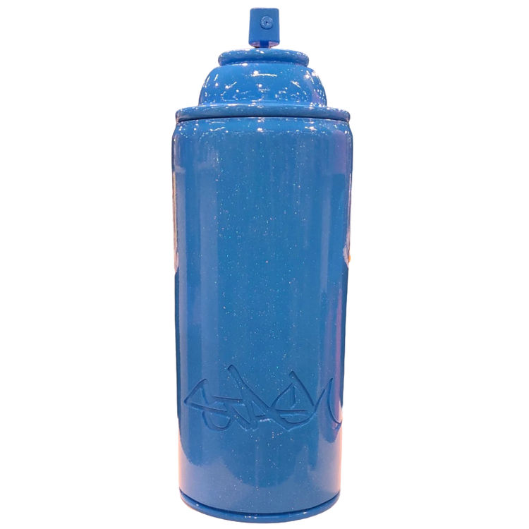 36" Radiant Blue Holographic Resin Spray Can by Stash