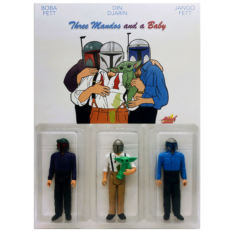 Three Mandos & A Baby by Mug Costanza
