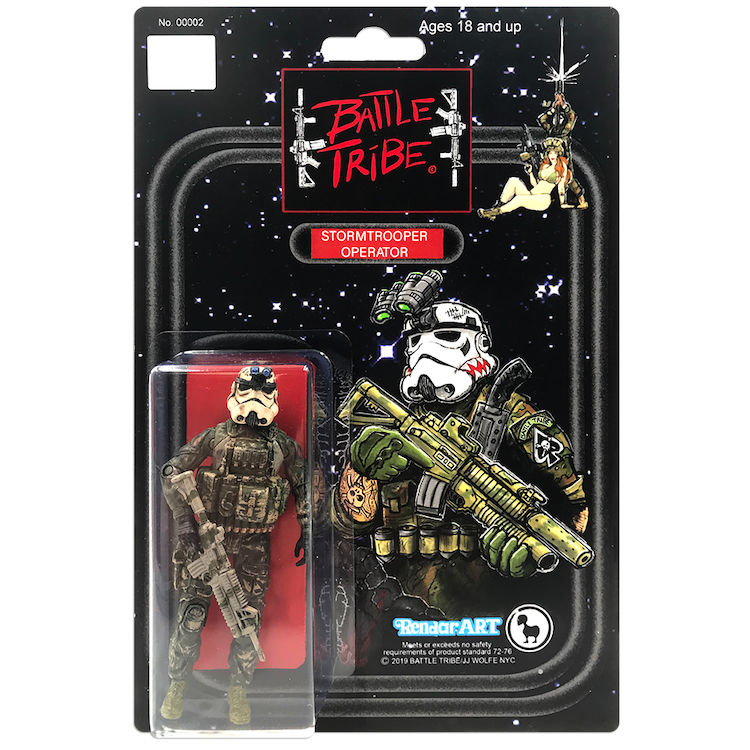 Battle Tribe: Storm Trooper Operator by Rendar Art